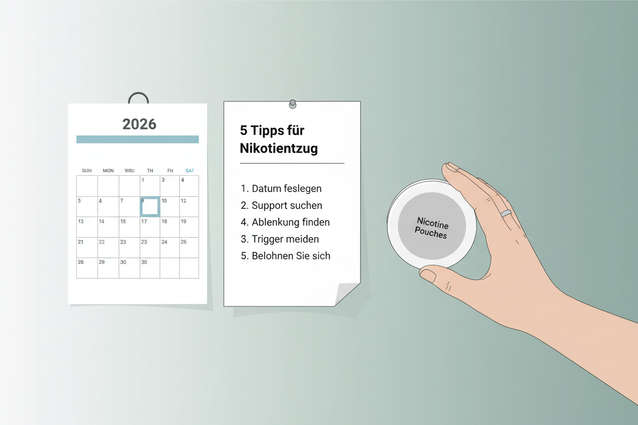 2026: 5 Tipps, um Snus und Nicotine Pouches aufzugeben