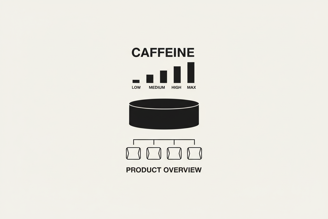 Wie viel Koffein steckt in Energy Pouches? Der große Vergleich