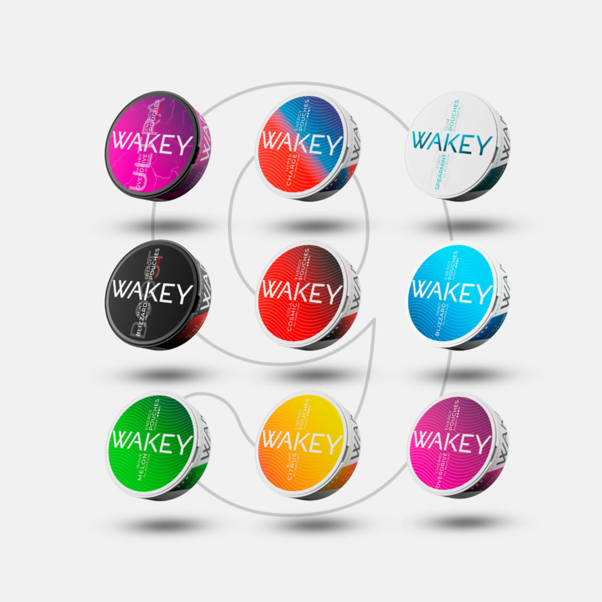 Wakey Energy Pouches: Alle Sorten im Überblick