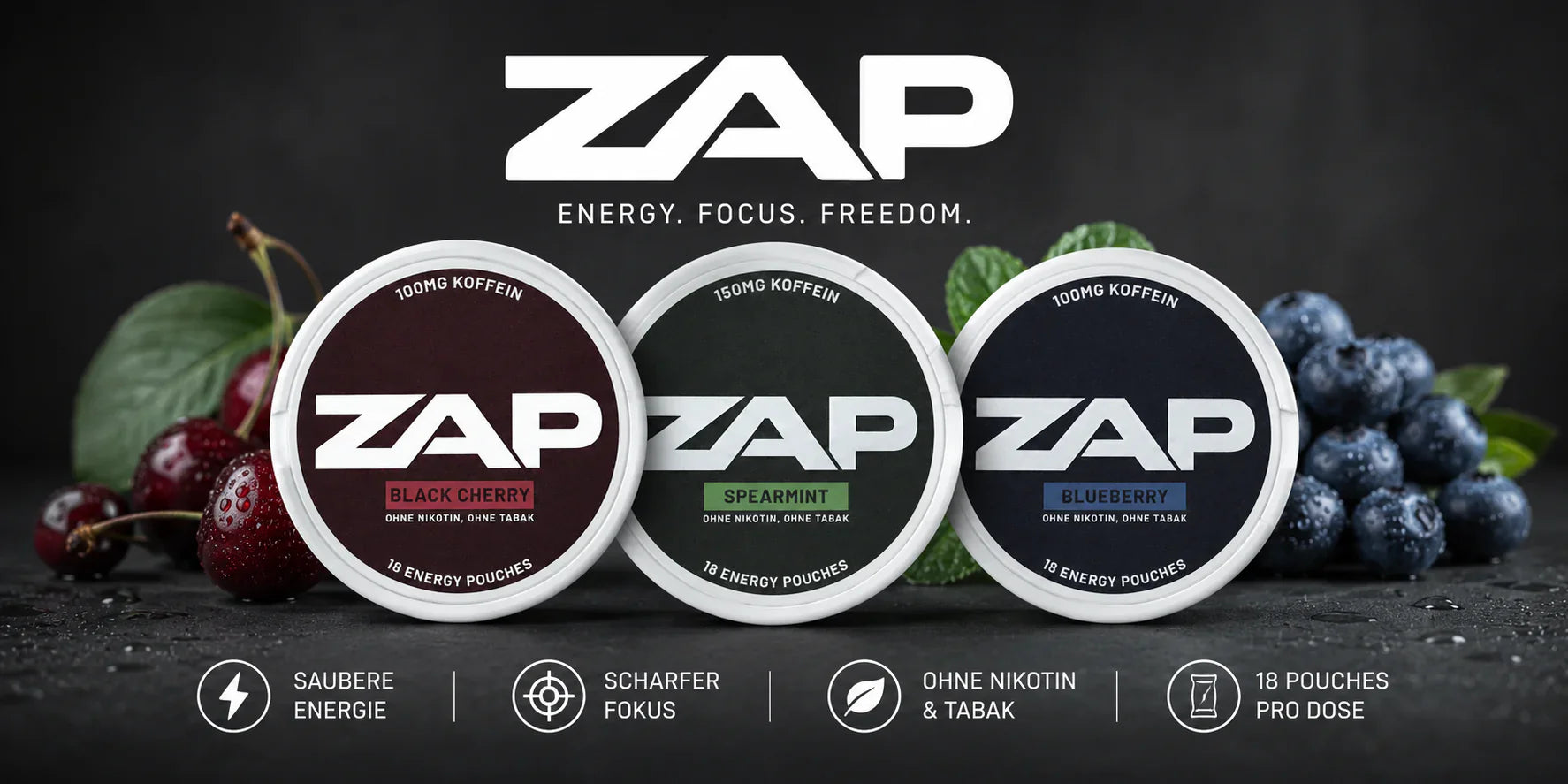 ZAP Energy Pouches