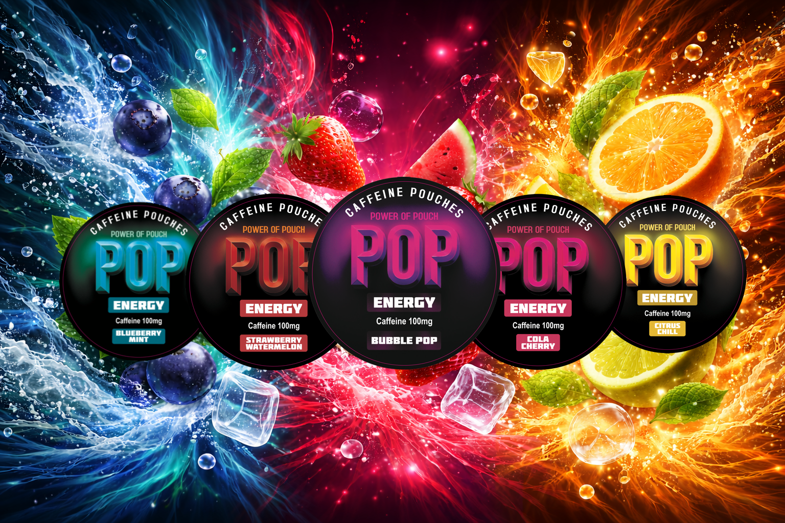 POP Energy Pouches
