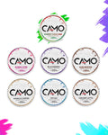 CAMO Energy Pouches 7er Bundle - 7 Sorten & 140 Pouches | 77 mg Koffein