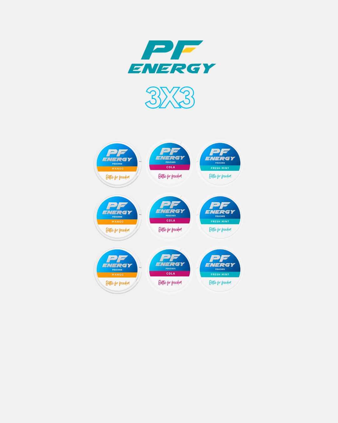 PF Energy 3x3 Starter Set